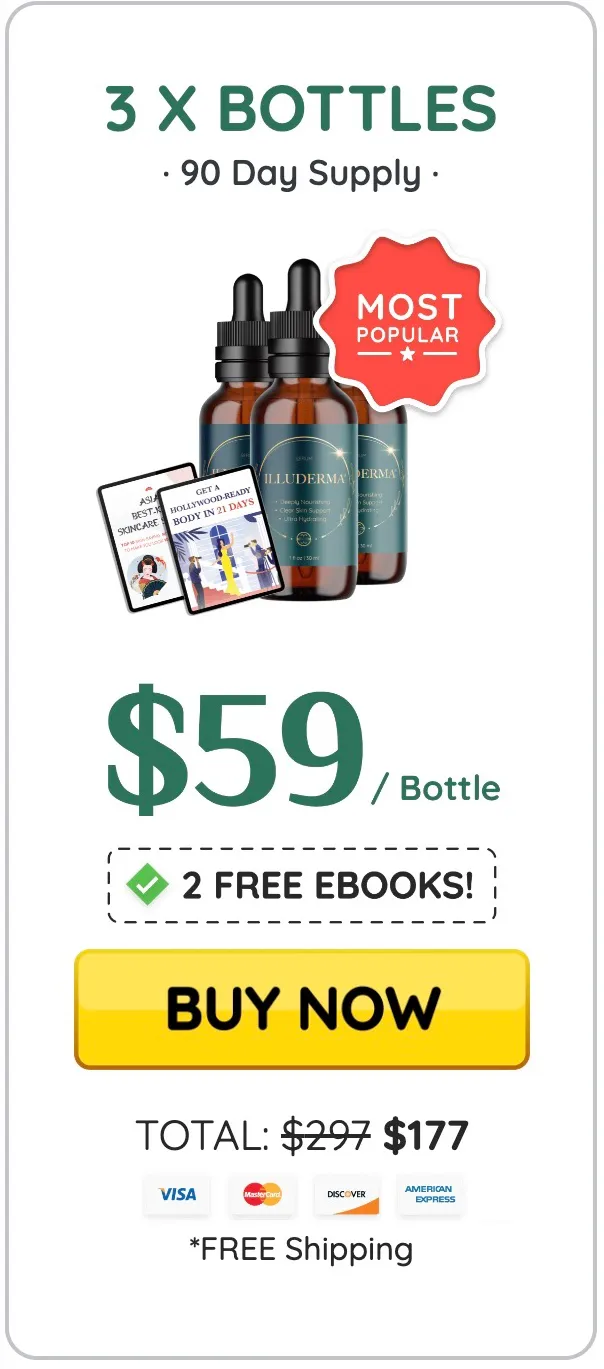 Illuderma 3 bottles
